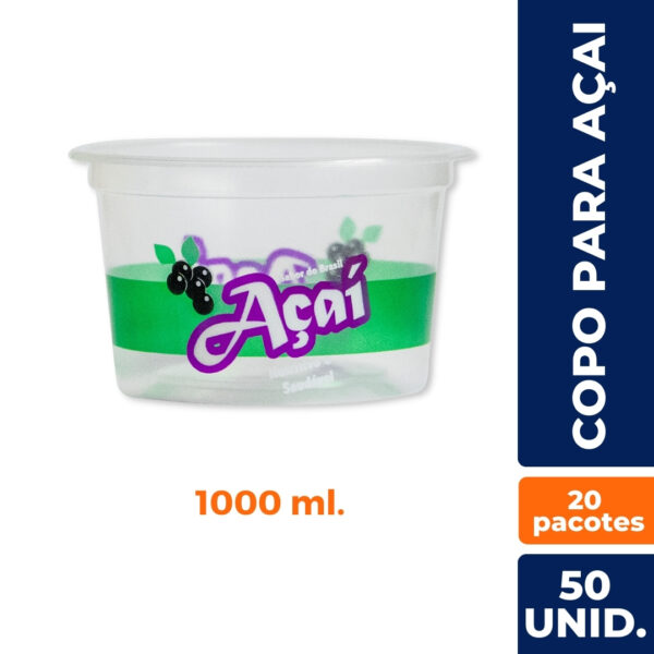 POTE P/ ACAI 250 ML. C/ 20X50 UN. - Image 2