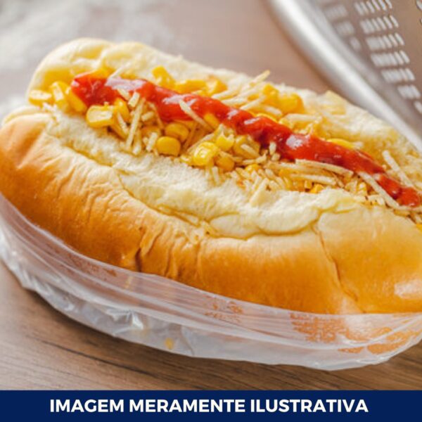 Saquinhos para Lanches hot dog leitoso 17x22cm 1kg - Image 6